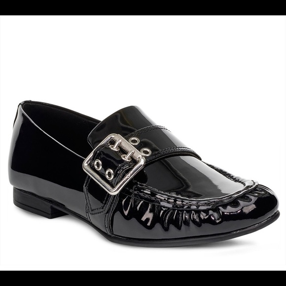 NEW 9.5 UGG Black Patent Flats Loafers EU 40.5 - Picture 3 of 8